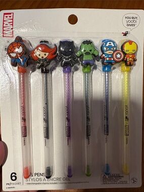 Yoobi x Marvel Gel Pens Pack